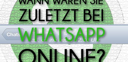 WhatsApp: Bild für Bild-Anleitung für den Online-Status
