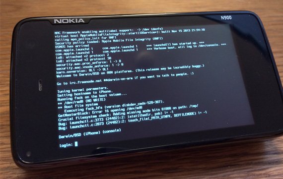 iOS-Kernel auf Nokia-Smartphone portiert