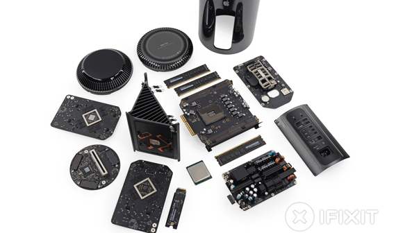 Mac Pro Teardown: iFixit bestätigt austauschbare CPU, gut reparierbar