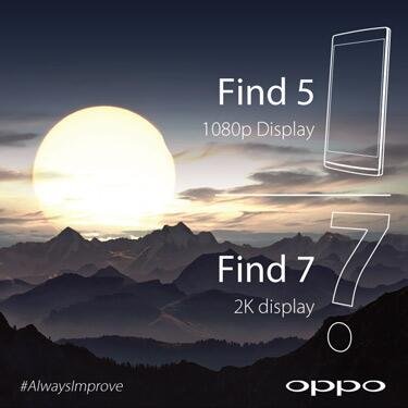 Oppo Find 7 wird mit 2k-Display und 587ppi kommen?!