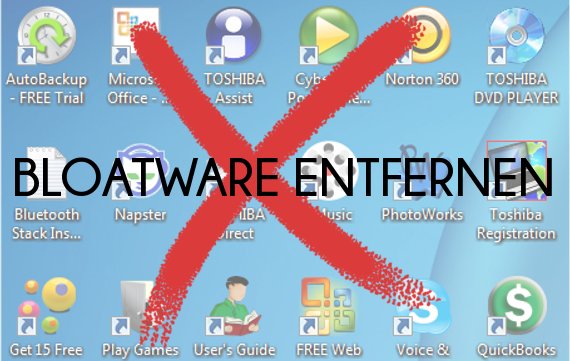 Bloatware vom PC entfernen: Vorinstallierte Windows-Software löschen