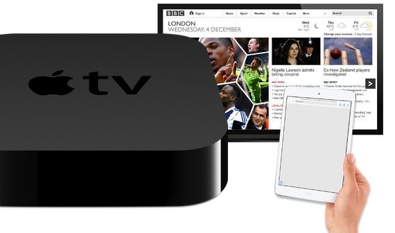 Apple TV: Browser vorgestellt (iPhone oder iPad notwendig)