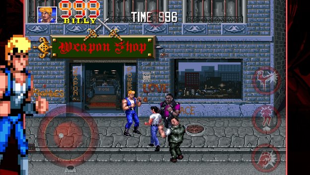 Double Dragon Trilogy: Klassische Arcade-Klopperei für Android erschienen