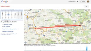 Google-Standortverlauf anzeigen und löschen: Tool zeigt, wo man gewesen ist