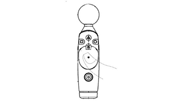 Sony: Neuer Move-Motion-Controller mit Touchpad patentiert