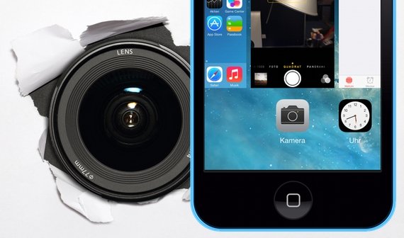 iOS 7: Foto aus der Multitasking-Ansicht heraus aufnehmen (Mini-Tipp)