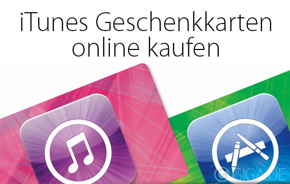iTunes Karten online kaufen im Paypal Digital Gifts Store