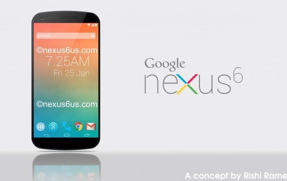 Nexus 6: Konzept für das Google-Flaggschiff und Gerüchte