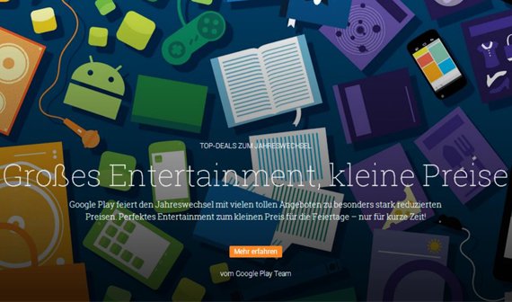 Play Store: Viele Apps, In-Game Käufe, Filme, Bücher und Musik derzeit viel günstiger