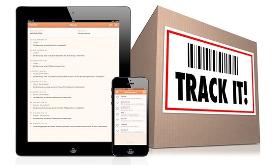 Apps zur Paketverfolgung mit iPhone, iPad und Mac: Parcel, Posted und Delivery Status touch
