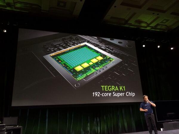 CES 2014: NVIDIA stellt wahnsinnigen Prozessor K1 mit 192 Kernen vor
