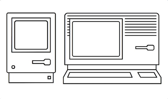 30 Jahre Mac: Historische Macs als Font nutzen