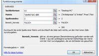 Die SVerweis-Funktion in Microsoft Excel verwenden - Anleitung