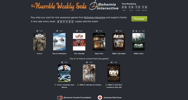 Humble Weekly Sale: ARMA II und weitere Bohemia Interactive-Titel im Angebot