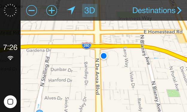 iOS im Auto: Neue Screenshots aufgetaucht