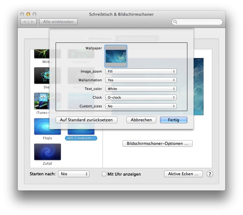 Ios 7 Screensaver Fur Den Mac Iphone Sperrbildschirm Unter Os X Kostenloser Download