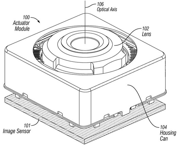 iPhone: Apple-Patentantrag beschreibt optische Bildstabilisation