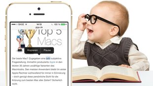 iOS 7: Texte von iPhone und iPad vorlesen lassen (Tipp)