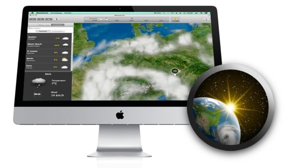 MeteoEarth für den Mac vorgestellt: Wetter-App mit iCloud-Vernetzung