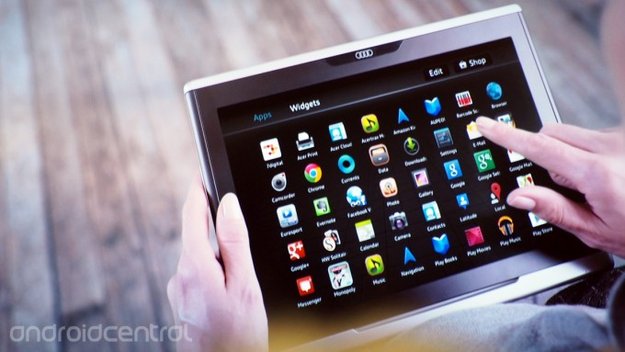 Audi Smart Display: Das Tegra 4-Tablet fürs Auto (CES 2014)