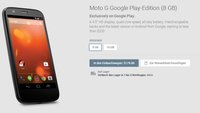 Jetzt mit nacktem Android: Moto G Google Play Edition 