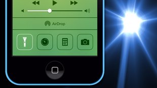 iOS 7: Taschenlampe am iPhone ohne Kontrollzentrum ausschalten (Mini-Tipp)