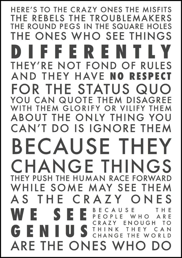 Poster: Think Different