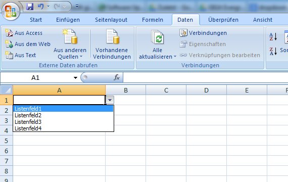Eine Dropdown-Liste in Excel erstellen - so geht's