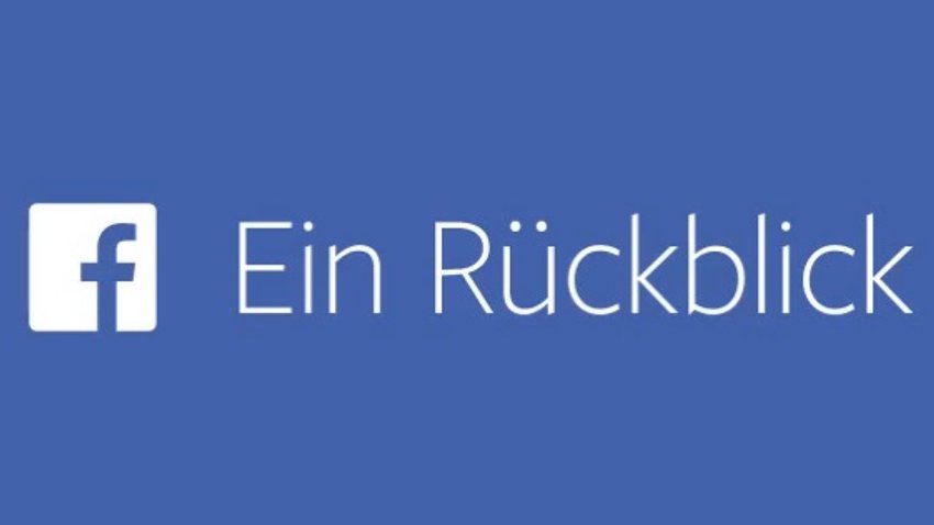 Facebook Video-Rückblick A Look Back