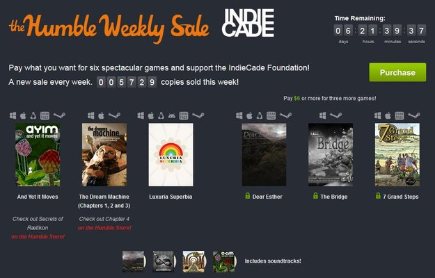 Humble IndieCade Bundle: Luxeria Superbia, Dear Esther und mehr Indies zum Sparpreis