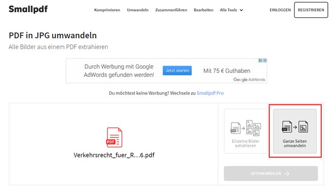 PDF Zu JPG Umwandeln Online Und Mit Kostenlosen Programmen