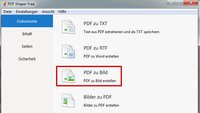 PDF zu JPG umwandeln online und mit kostenlosen Programmen