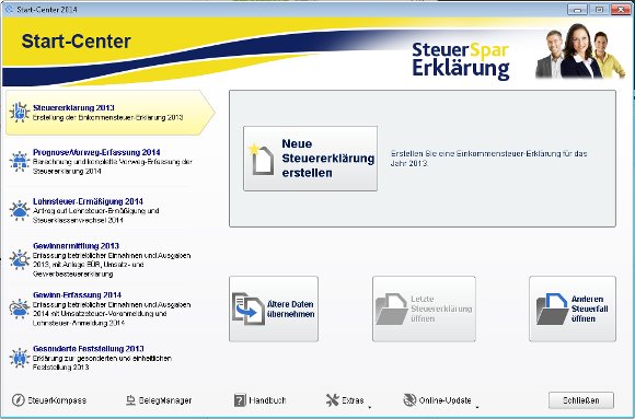 SteuerSparErklaerung-2014-Startcenter