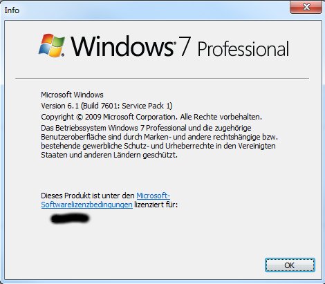 windows 7 with service pack 1