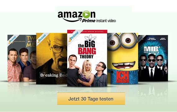 Amazon Prime kostenlos testen