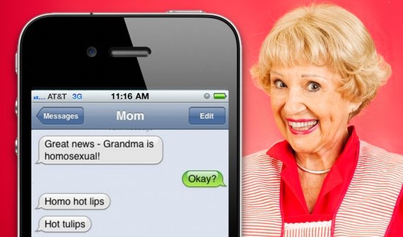 Grandma is homosexual: Die witzigsten Fehler der iPhone-Autokorrektur