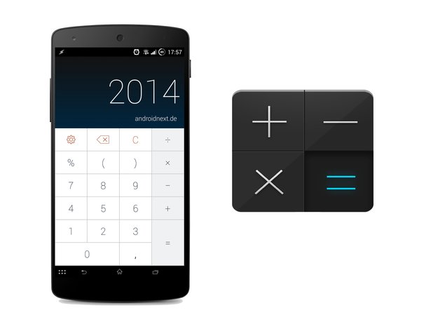 CALCU: Schicke Taschenrechner-App im Holo-Stil