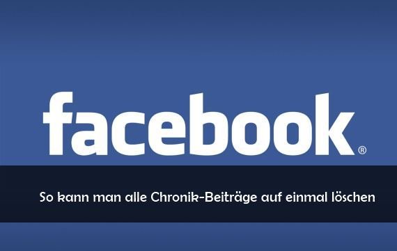 Facebook: Chronik löschen und von Inhalten säubern