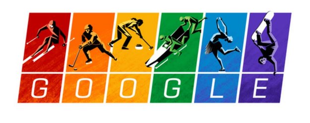 Google: Olympia 2014-Doodle setzt Zeichen gegen Homophobie