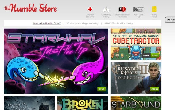 Humble Store: Jetzt auch endlich mit Euro bezahlen