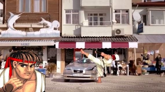 Street Fighter: Ryu macht Werbung in der Türkei