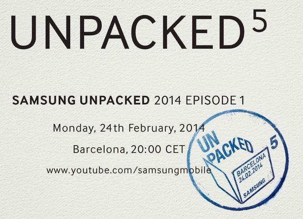 Samsung Galaxy S5: Vorstellung am 24. Februar auf dem MWC 2014