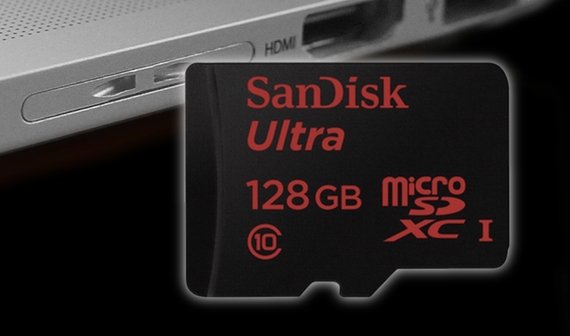 Micro-SD-Karte mit 128 GB von Sandisk: Speicheroption für MacBooks jetzt verfügbar