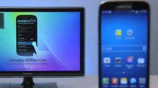 Screen Mirroring mit dem Samsung Galaxy S4 - Auf den Schirm