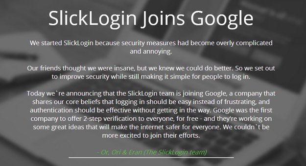Google kauft SlickLogin: Passwörter bald per Ton übertragbar?