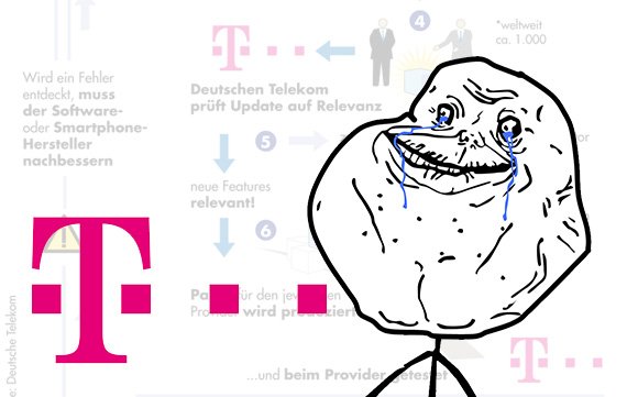 Bild des Tages: Software-Updates bei Telekom Smartphones