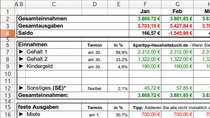 Excel Haushaltsbuch Download: Leicht bedienbares Haushalts-Tool