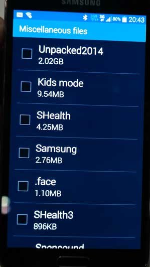 Galaxy-S5-Speicher-unpacked-event-bloatware