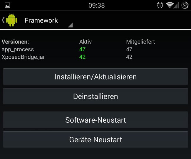 Xposed-Installtion-framework-erfolg