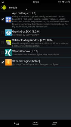 Xposed-Module-aktivieren
